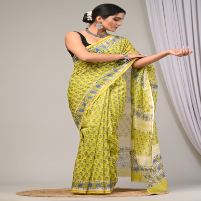 Pure Chanderi Silk Saree Store Online