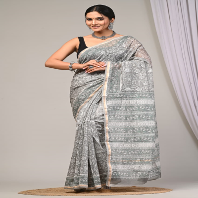 Pure Chanderi Silk Saree Store Online