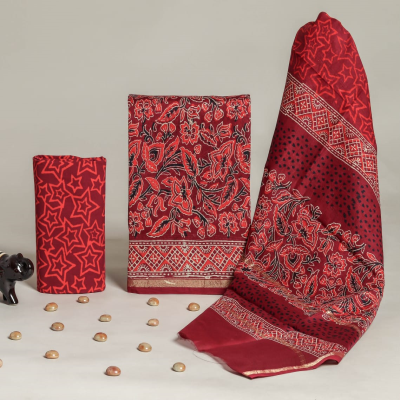Festival Special Collection of Chanderi (Cotton Silk) Suit Piece - Tailor  Junction
